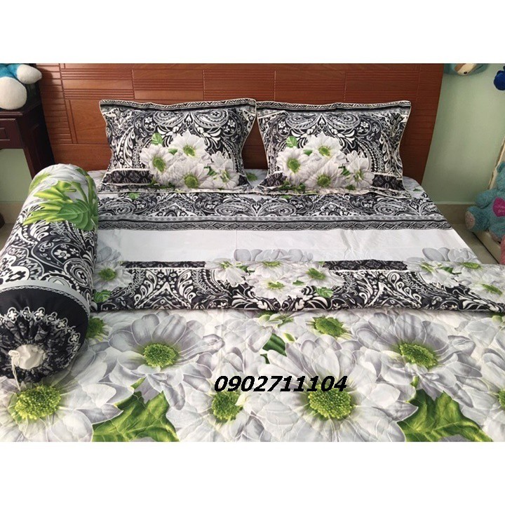 Bộ ga áo gối cotton korea