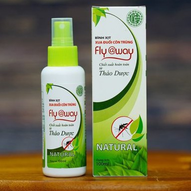 Xịt muỗi và côn trùng thảo dược FLY @WAY 100ml