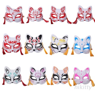Mặt nạ hóa trang halloween hình cáo bằng nhựa