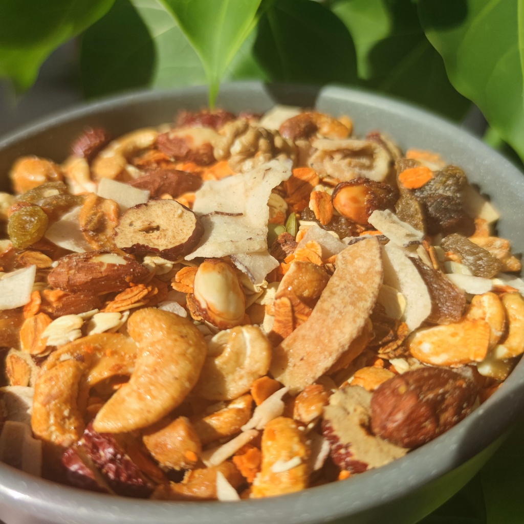 Hộp 500g Granola Hạt Ngũ Cốc Dinh Dưỡng Siêu Hạt