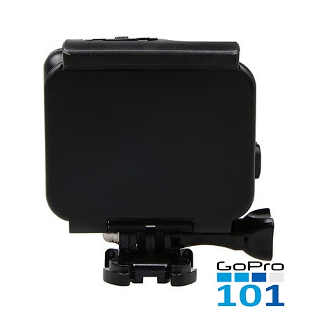 Case chống nước có mặt lưng cảm ứng cho GoPro hero 5, Gopro hero 6, Gopro hero 7 - GoPro101 - waterproof case for GoPro