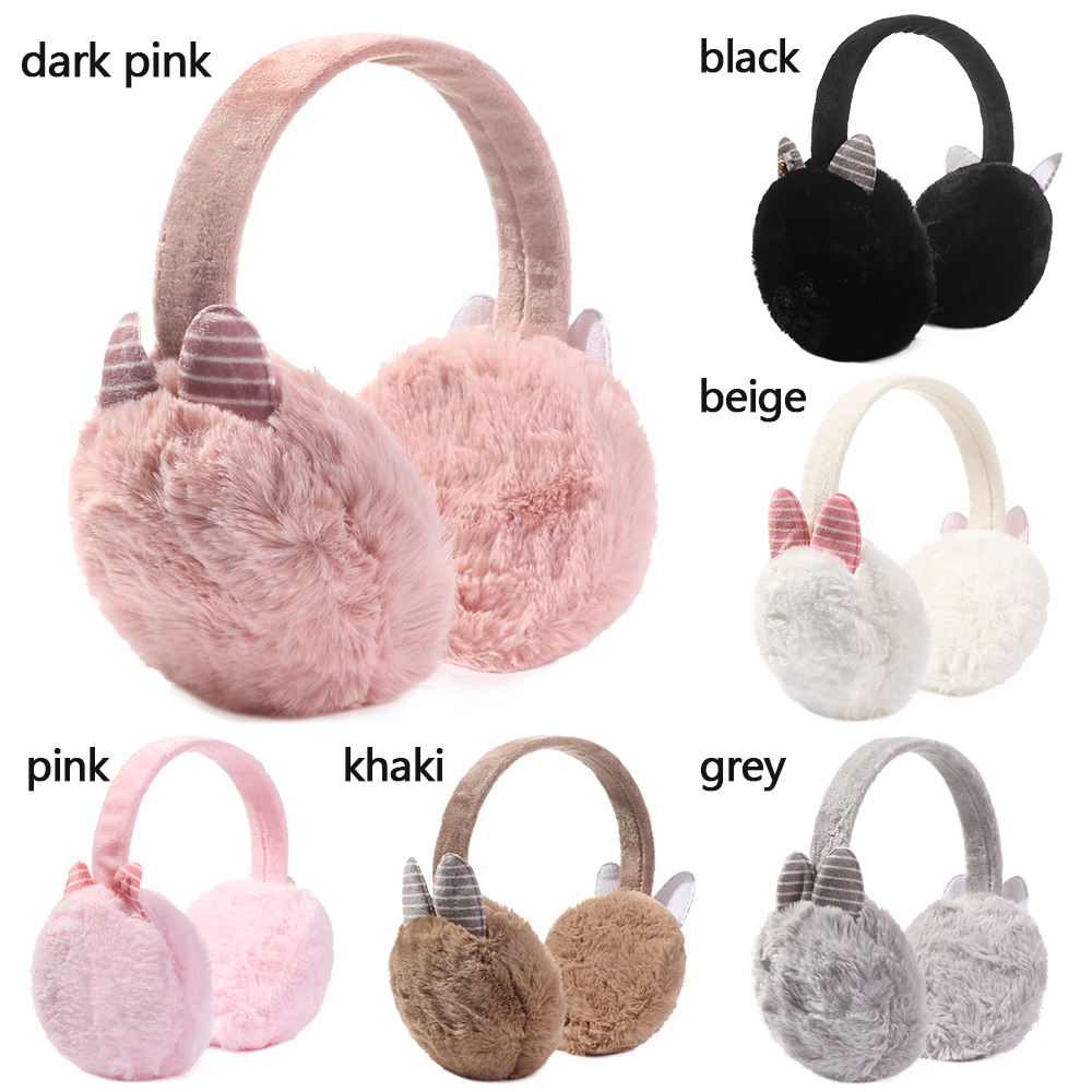 (Hàng Mới Về) Bông Chụp Tai Giữ Ấm Hình Tai Mèo Xinh Xắn Cho Nữ