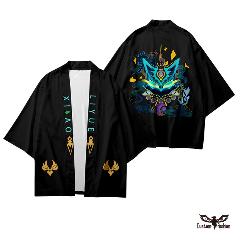 Áo Choàng Kimono Hóa Trang Nhân Vật Kazuha Xiao Ayaka Itto Nhật Bản Dành Cho Nam Và Nữ