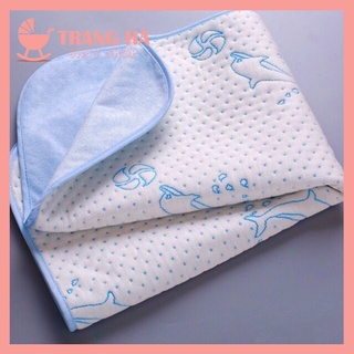 Lót Chống Thấm Thay Bỉm Cho Bé Sơ Sinh 4 Lớp Siêu Mềm Siêu Thấm Kích Thước 30 x30cm