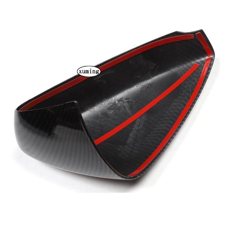 Ốp gương chiếu hậu carbon Mazda CX30 đời 2020-2023-Mẫu vân cacbon cao cấp