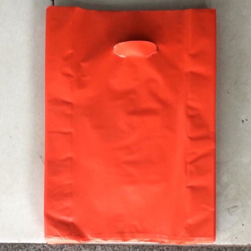 1 kg túi HD đỏ, túi sứ đựng quà, đóng hàng có quai xách