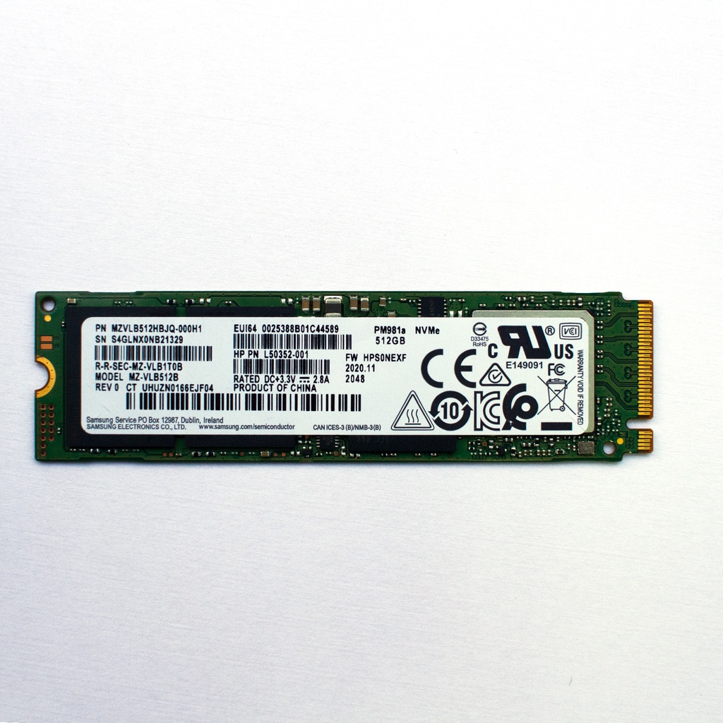 Ổ cứng SSD Samsung M2 nvme Samsung pm981a 512gb new, lắp đặt & cài win FREE | WebRaoVat - webraovat.net.vn