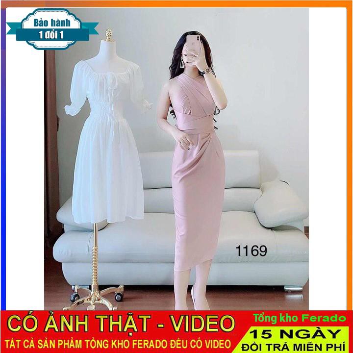 [ xả kho ] MiD Váy lụa tơ cao cấp V1169 Mie Design kèm ảnh thật