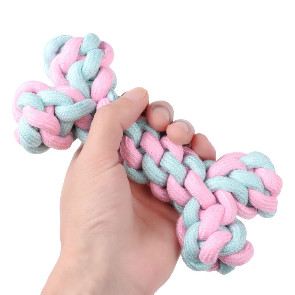 Đồ chơi nhai gặm bằng dây thừng cotton chống cắn tùy chọn kiểu dáng dành cho thú cưng