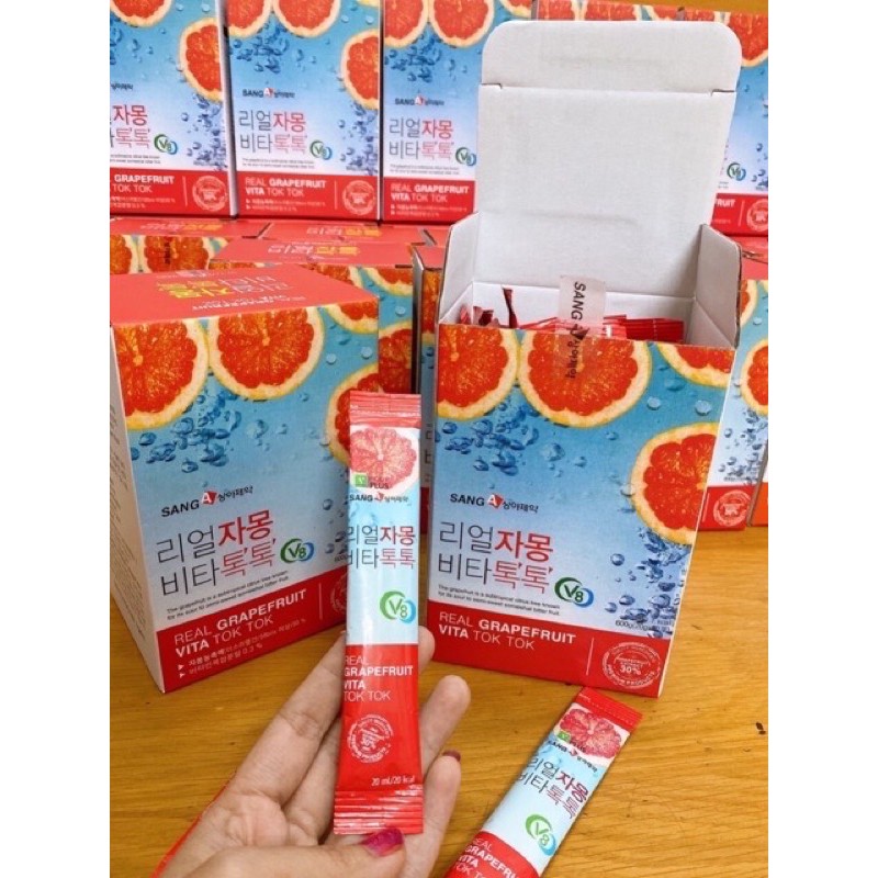 Combor 10 gói trà bưởi + 21viên demar