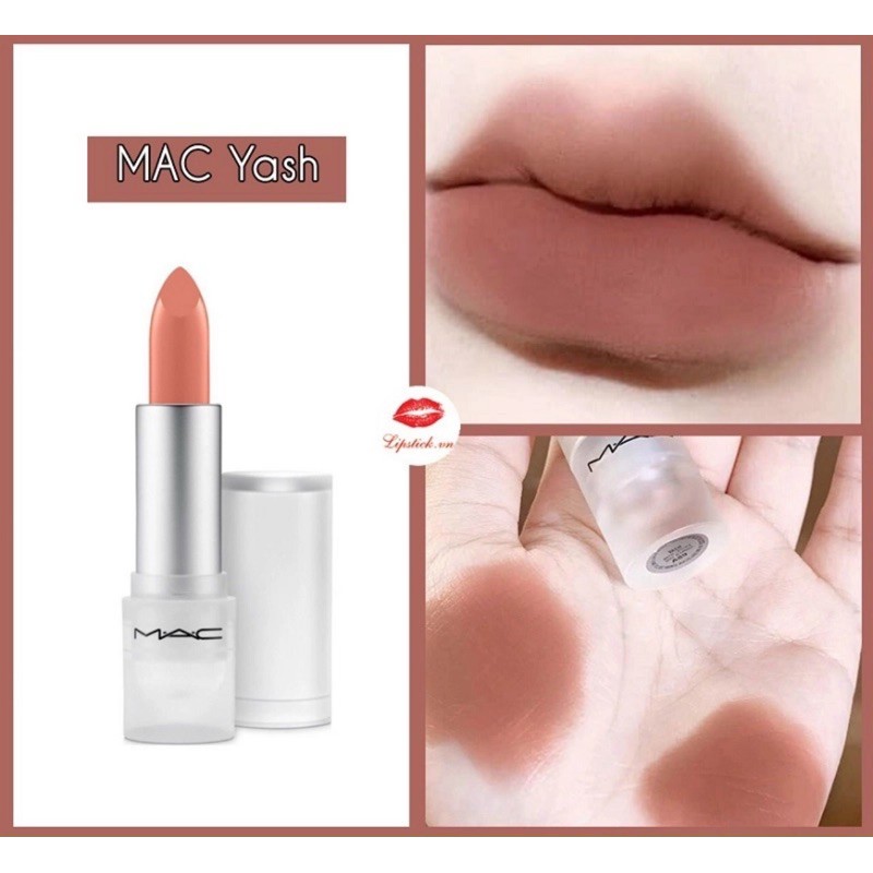 Son MAC Yash Màu Cam Hồng Đất – Loud And Clear