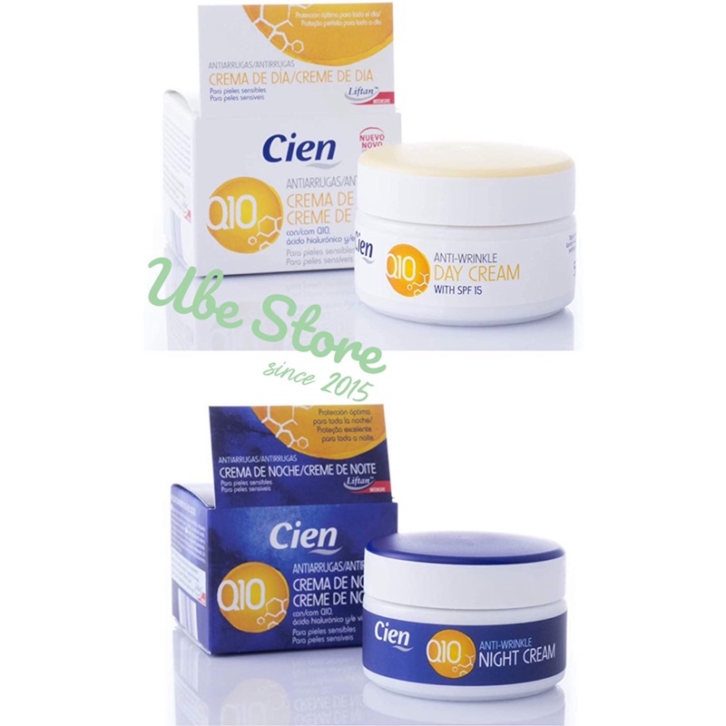 KEM DƯỠNG CHỐNG LÃO HÓA CIEN Q10 ANTI WRINKLE (DAY + NIGHT CREAM)