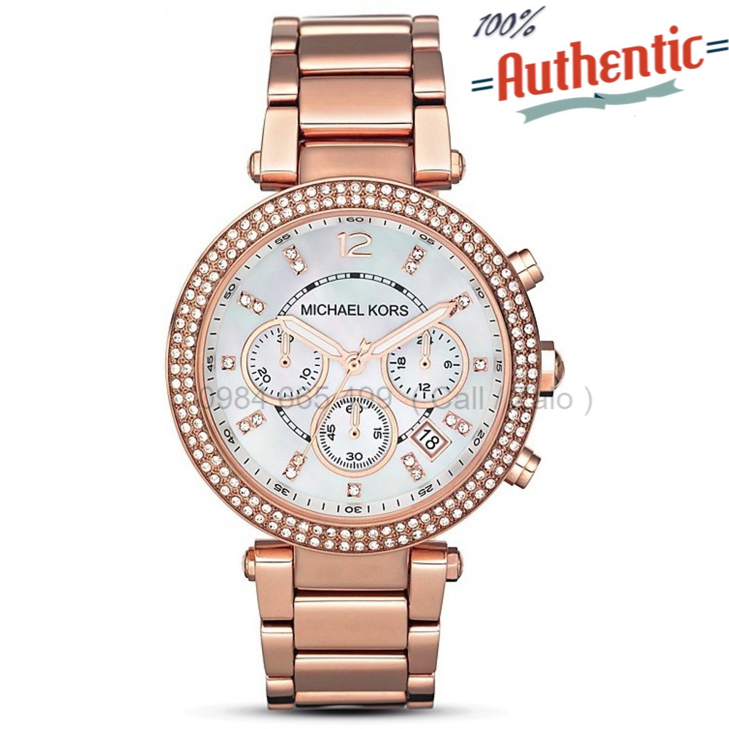 Đồng Hồ Nữ Michael Kors Parker Rose MK5491