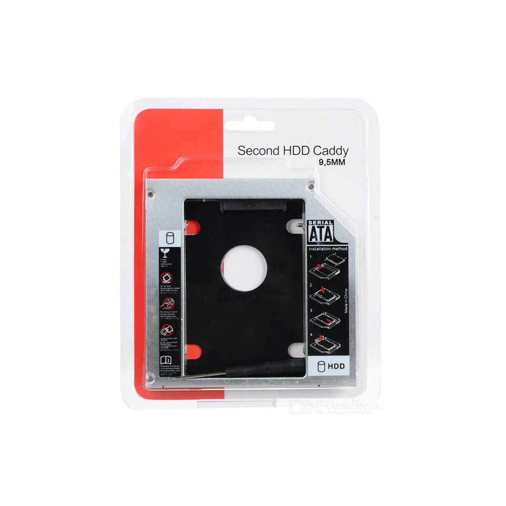 Caddy bay dùng cho SSD, HDD loại 9.5/12.7mm ( Vỏ nhôm ) | BigBuy360 - bigbuy360.vn