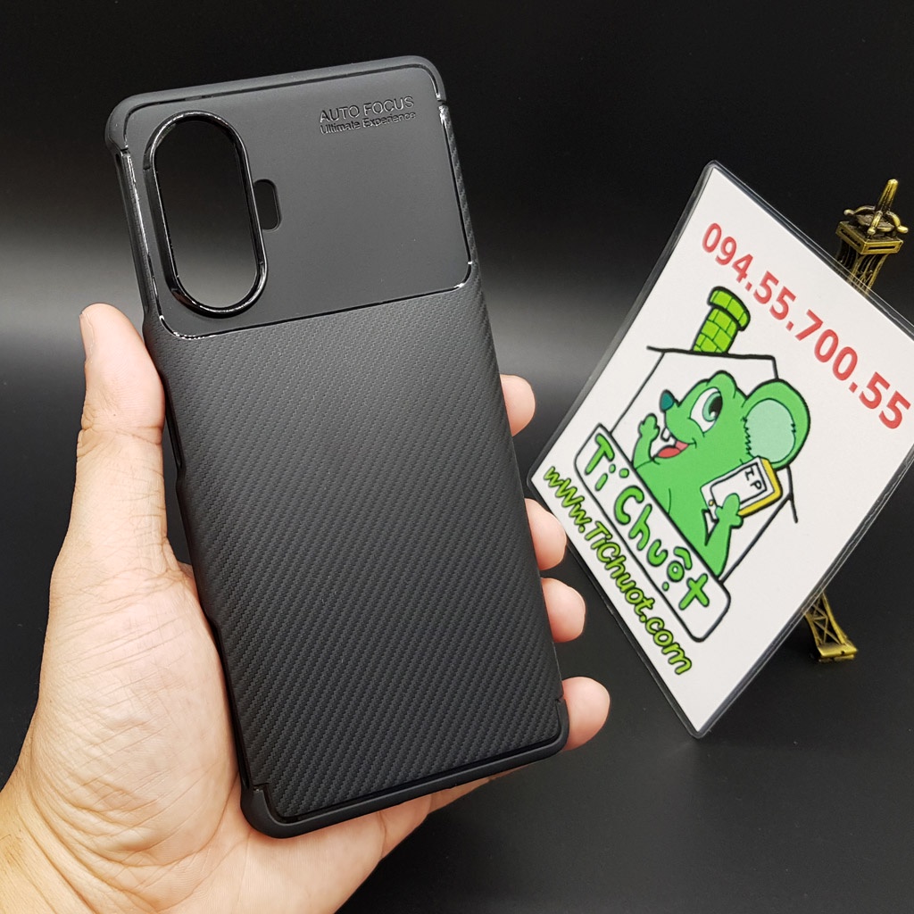 [Ảnh Thật] Ốp Lưng Xiaomi Redmi K40 GAMING/ POCO F3 GT AutoFocus Vân 3D Carbon Chống Sốc