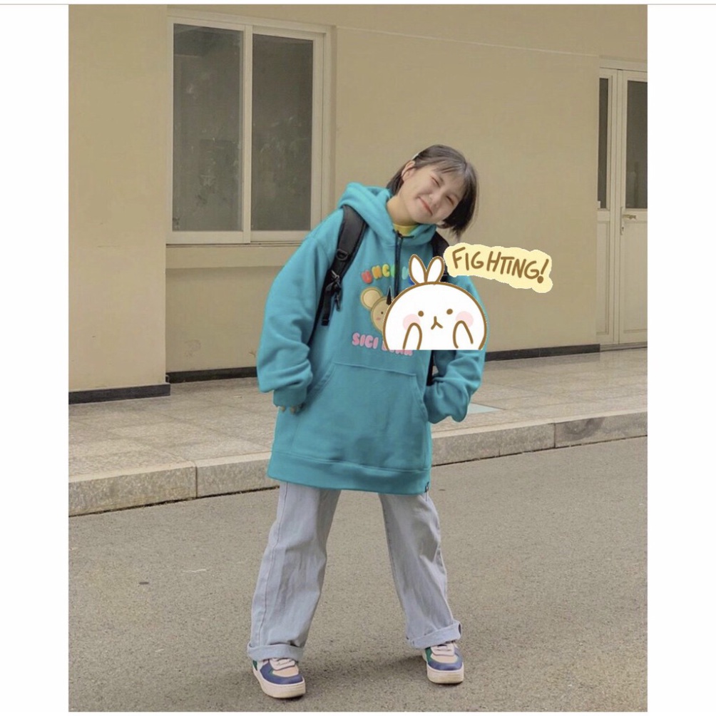Áo Hoodie UN.CO.VER Ulzzang Unisex (SICI full TAG MỚI) 1hitshop | BigBuy360 - bigbuy360.vn
