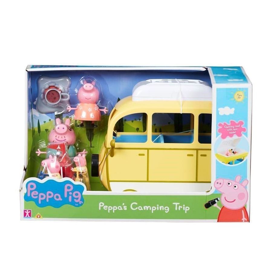 Đồ chơi PEPPA PIG -Đồ chơi PEPPA PIG - Đồ chơi Xe dã ngoại Của Peppa