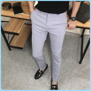Quần tây - Quần âu nam - Dáng côn trẻ trung, chất vải mềm mịn, dầy dặn, không xù, không nhăn, dễ phối đồ với sơ mi