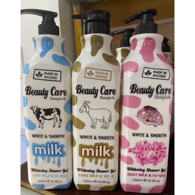 Sữa tắm Beauty Care Thái Lan 1200ml