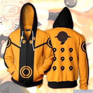  Hàng Có Sẵn - Áo Khoác 3D Naruto