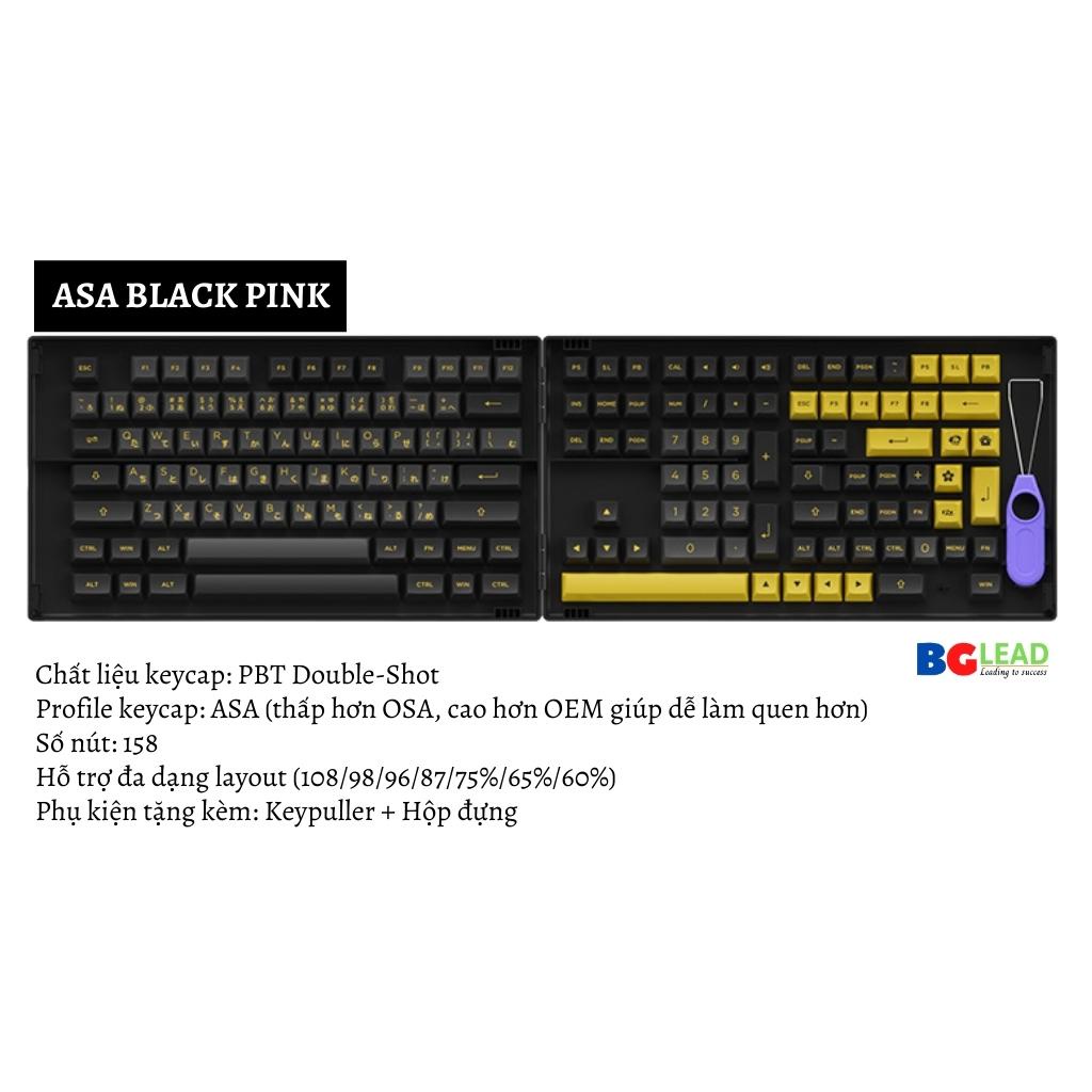 [Chính hãng] Bộ sưu tập keycap cho bàn phím cơ AKKO - ASA Profile 158 nút| 198 nút - Mai Hoàng phân phối