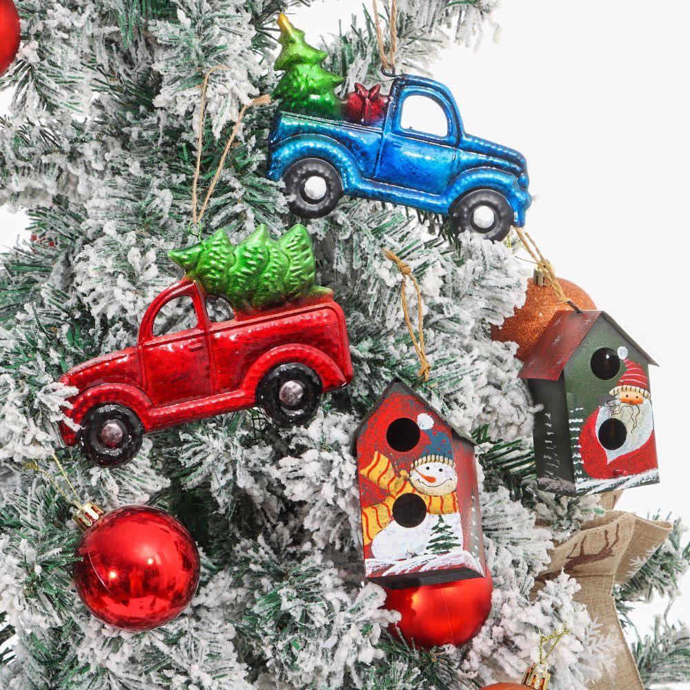 Phụ Kiện Treo Trang Trí Giáng Sinh Hình Ông Già Noel / Người Tuyết