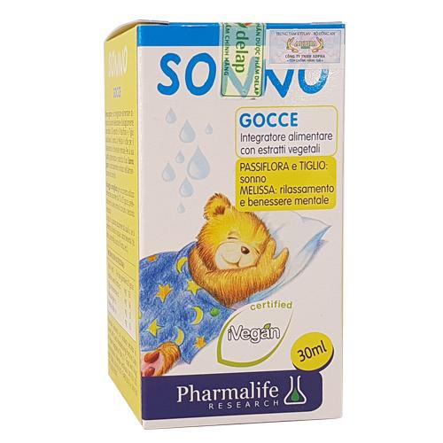 ✅(Date 2023) Sonno Bimbi - Giảm quấy khóc, gắt ngủ, giật mình, ngủ không sâu ở sơ sinh và trẻ nhỏ