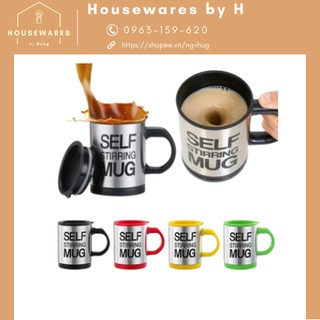 Cốc ly tự khuấy tự động - tách uống cafe tự quấy pha chế mug