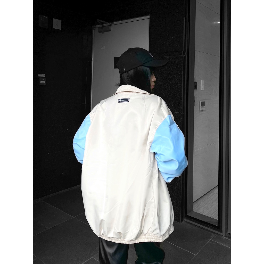 Áo Khoác Windbreaker Be Xanh Dương iMA God Breaker Local Brand