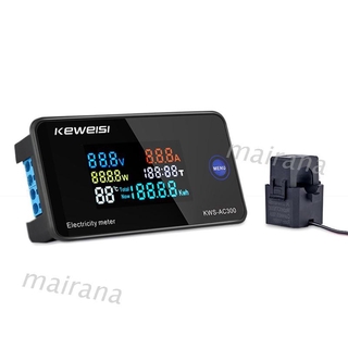 Vôn kế điện tử màn hình LCD AC 50-300V chất lượng cao