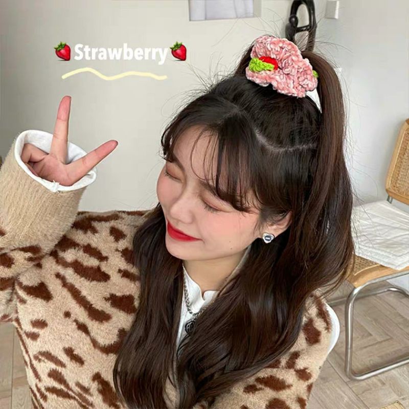 Scrunchies len handmade