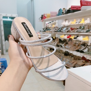 Sandal dây đính đá Hàng Quảng Châu