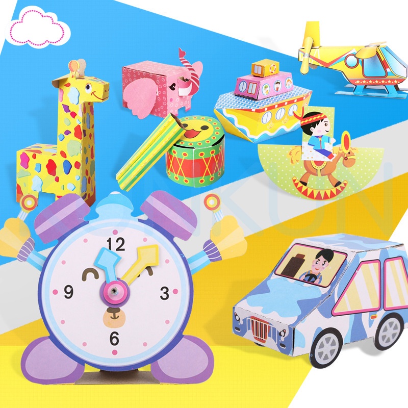 Bộ gấp giấy arigami 3D sắc màu phong cách nhật bản