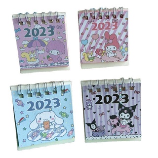 Lịch Để Bàn 2023 Sanrio mymelody Kuromi Cinnamoroll Hai Tuần Họa Tiết Hoạt Hình Dễ Thương Làm Quà Tặng Cho Bé