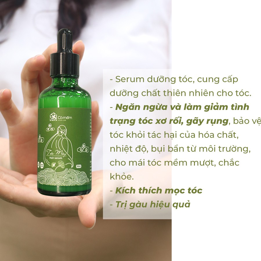 Hair Serum Tóc Mây Cao Cấp Kích Thích Mọc Tóc Giúp Tóc Chắc Khỏe Cỏ Mềm 50ml | BigBuy360 - bigbuy360.vn