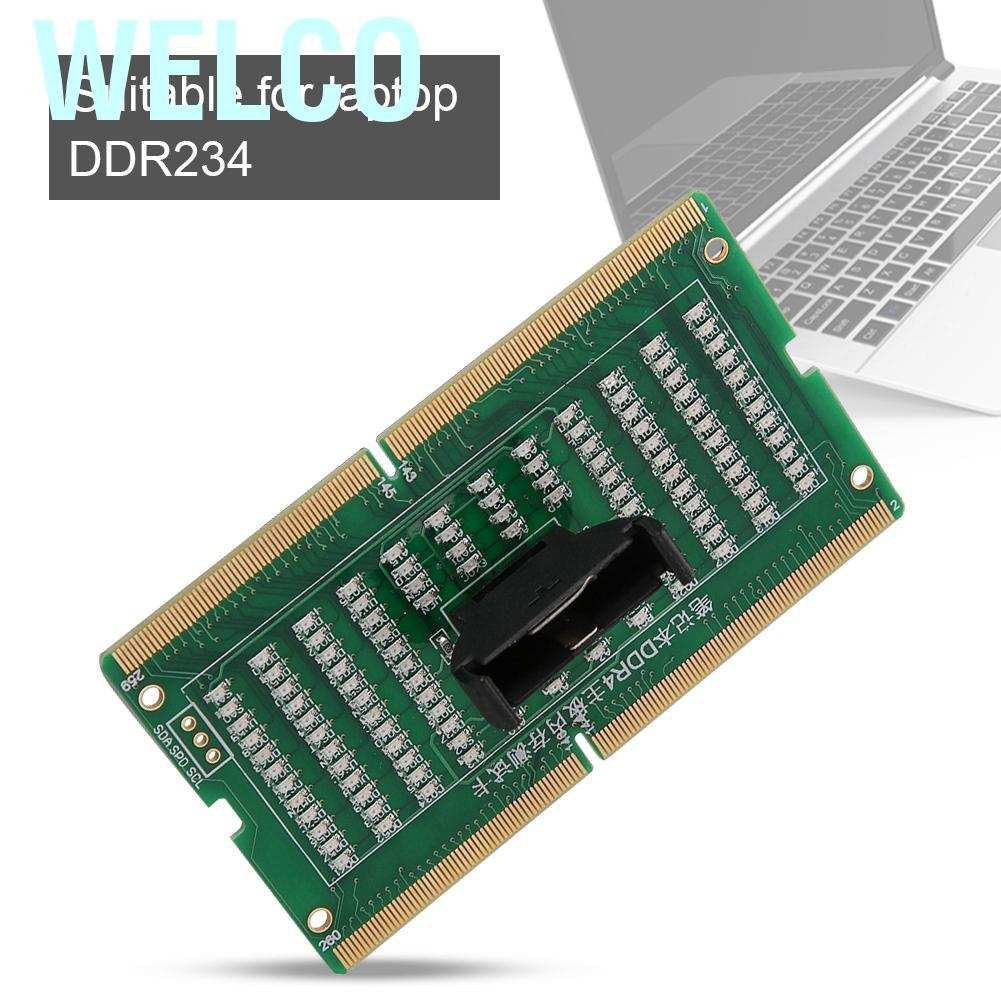 Thanh Kiểm Tra Thẻ Nhớ Máy Tính Có Đèn Led Welco Ddr2 Ddr3 Ddr4 | BigBuy360 - bigbuy360.vn