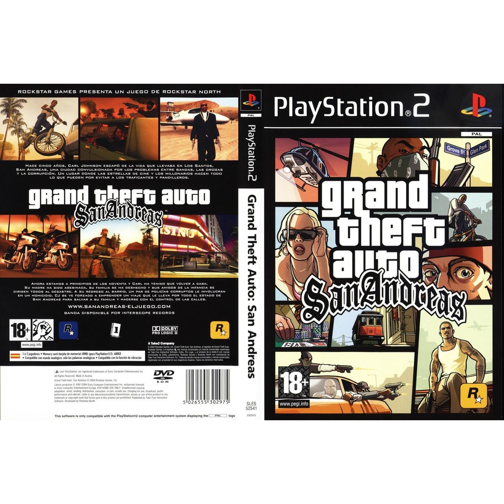 Đĩa Dvd Ps2 Gta Của Mỹ