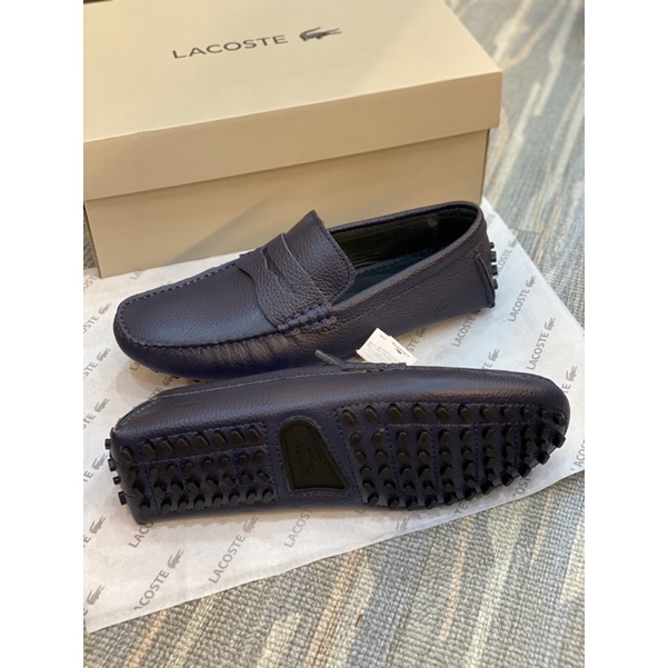 Giày mọi Lacoste cao cấp da thật chính hãng