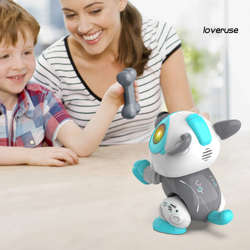 Cún robot đồ chơi thông minh điều khiển bằng giọng nói vui nhộn dành cho bé