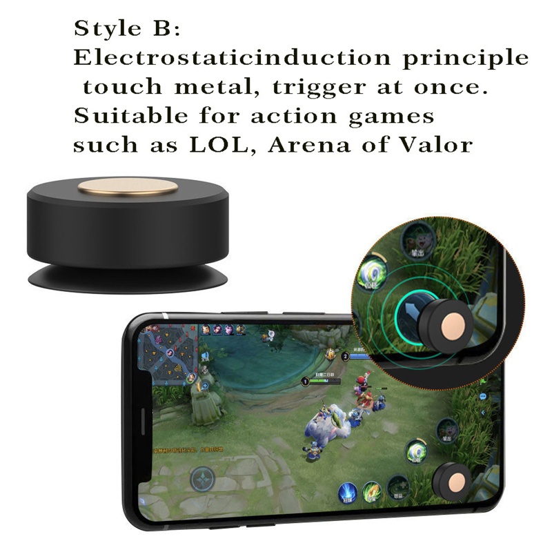 Tay Cầm Chơi Game Mini Có Giác Hút Cho Điện Thoại