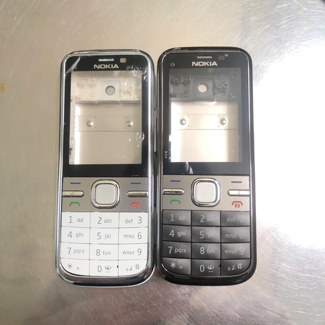 Bộ vỏ của nokia c5-00 đầy đủ có cả phím