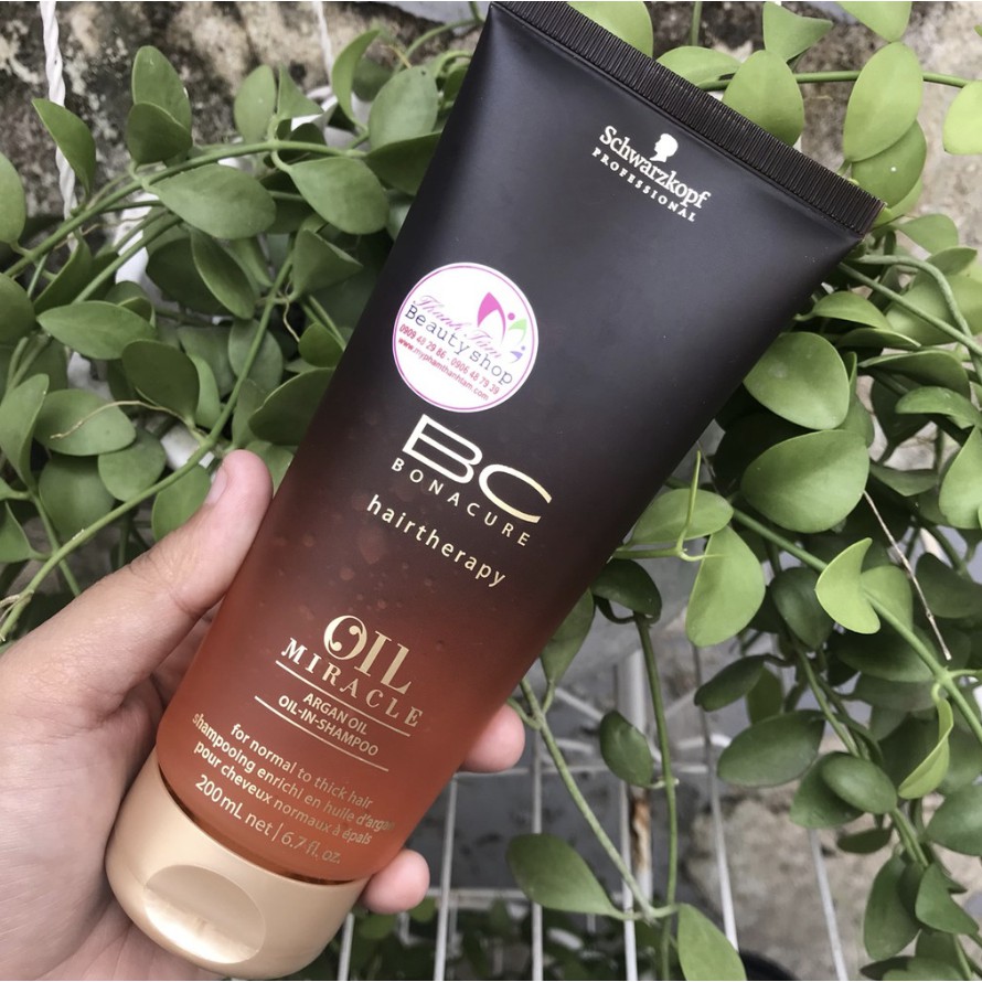 Dầu Gội Dưỡng Tóc Schwarzkopf BC Oil Miracle Shampoo For Normal To Thick Hair 300ml ( New 2019 )