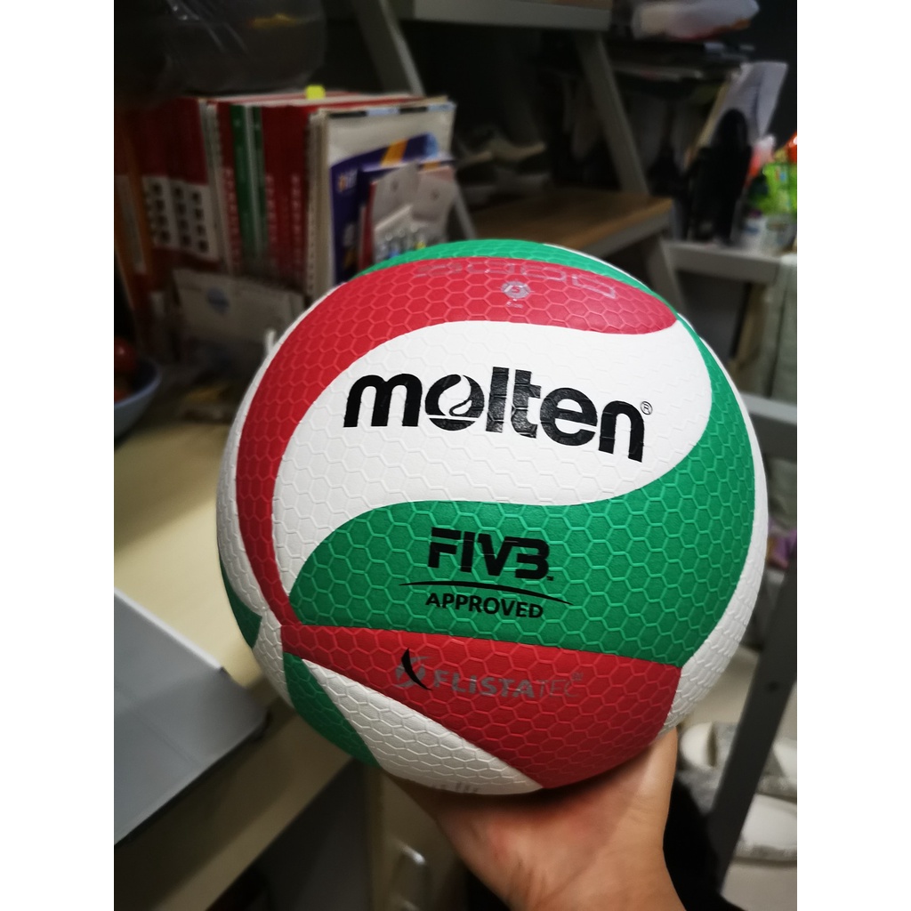 Bóng Chuyền Mềm Chơi Trong Nhà/Ngoài Trời Molten V5m5000 Size 5
