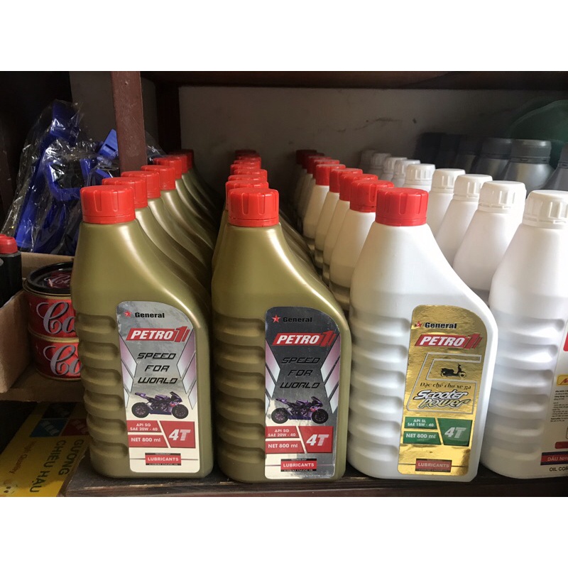 Dầu nhớt Petro 1 cho xe số và xe ga.