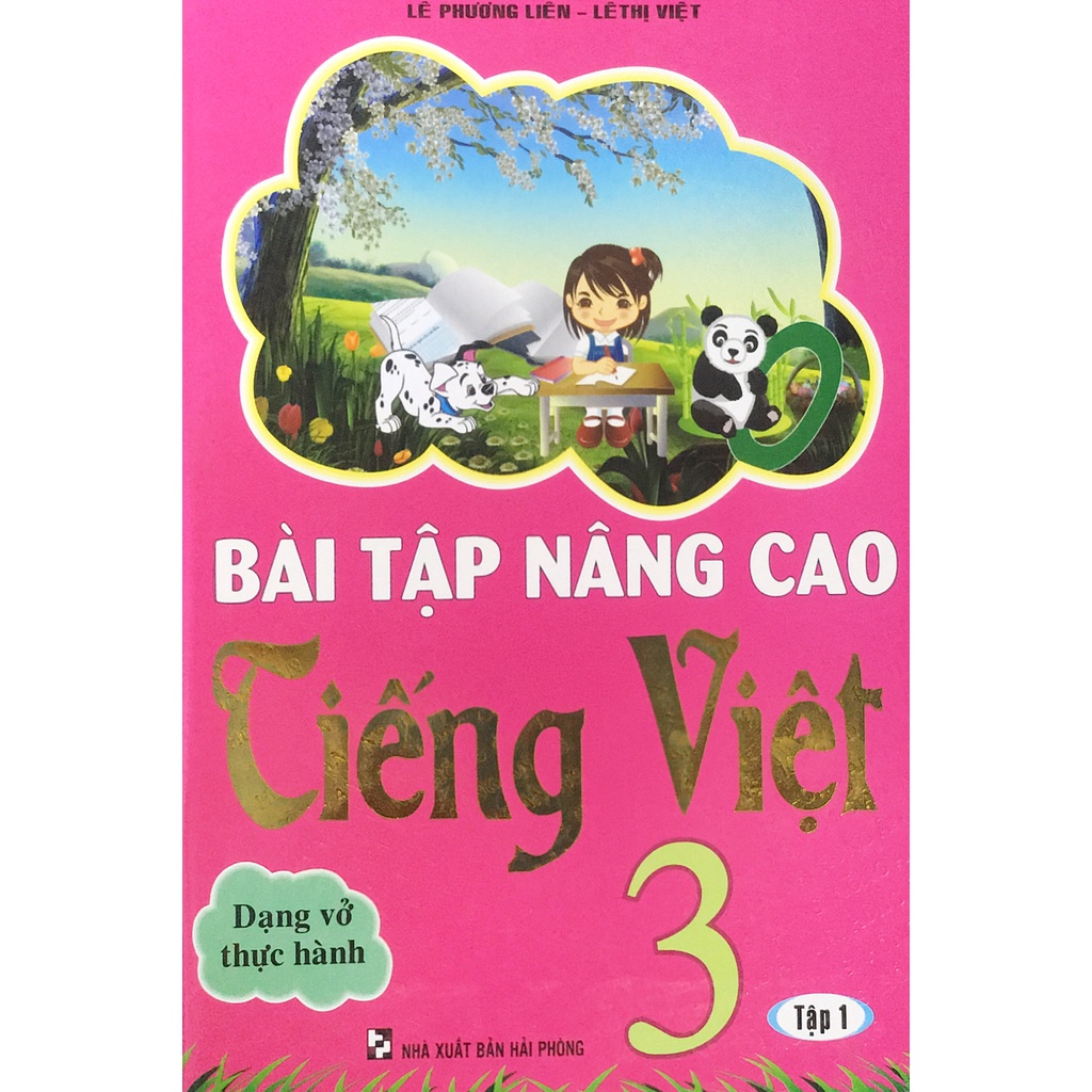 Sách - HA - Bài Tập Nâng Cao Tiếng Việt Lớp 3 - Tập 1 (Dạng Vở Thực Hành) B38