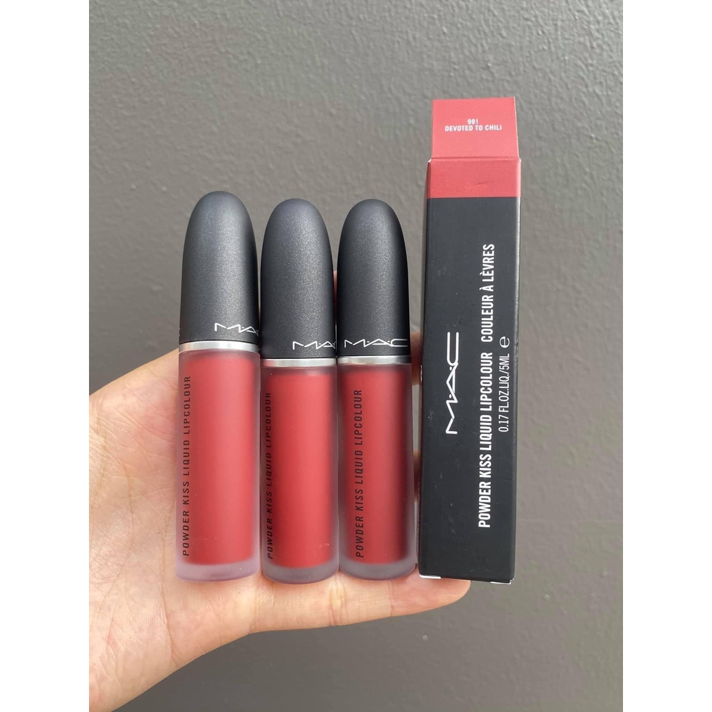 Son Kem lì MAC 991 DevotedToChili  Đỏ Gạch