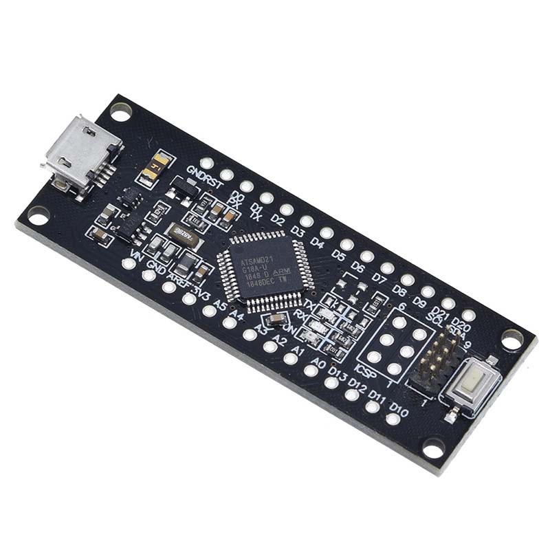 1 Cái SAMD21 M0-Mini 32-bit ARM Cortex M0 core. Ghim Bấm Không Hàn. Bảng Mạch Arduino Zero, Arduino M0... Tương Thích Với Arduino Zero, Arduino M0 Túi Đeo Chéo Mini Thời Trang Dành Cho Nữ Mô Đun Lõi Cortex M0 SAMD21 Mini 32-bit ARM Cortex M0