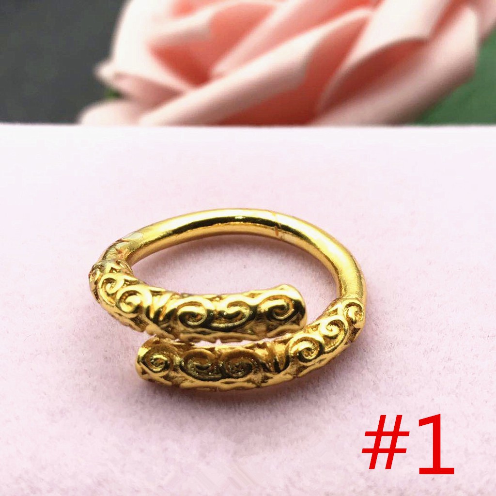 Nhẫn Đính Hôn Vàng 24K độc đáo dành cho nam và nữ