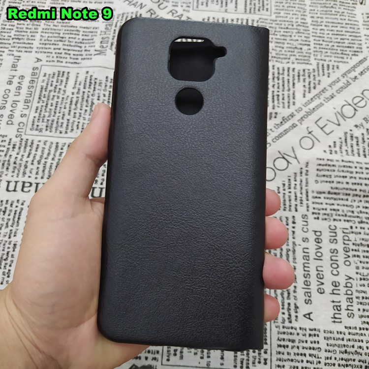 Bao Da Xiaomi Redmi Note 9 / Redmi Note 9 Pro / Redmi Note 9S Kiểu Dáng Gấp 2 Mặt Và Có Phối Ví Sang Trọng