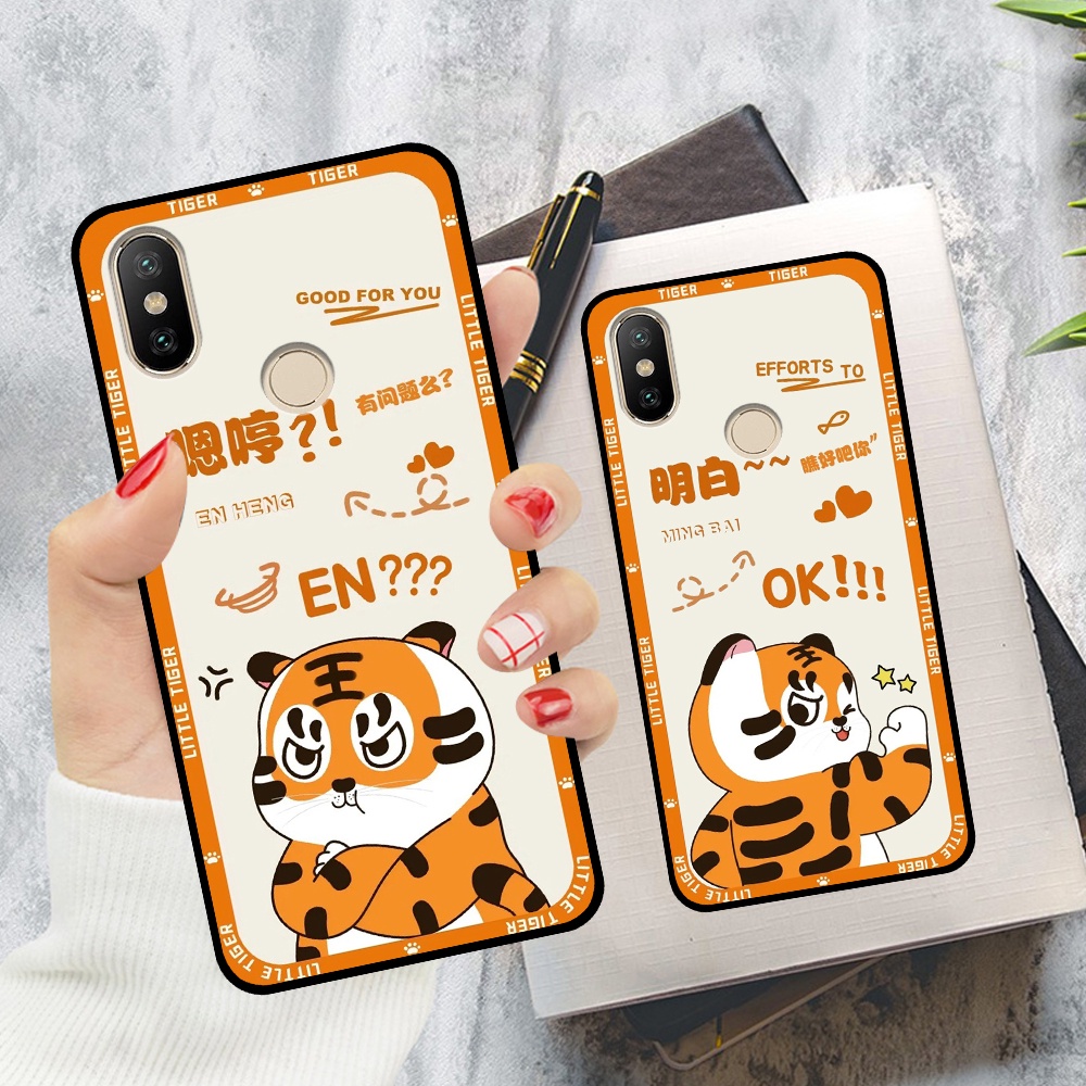 Ốp Xiaomi Mi A2 / Mi 6x in hình cặp đôi doremon, hổ, khủng long dễ thương